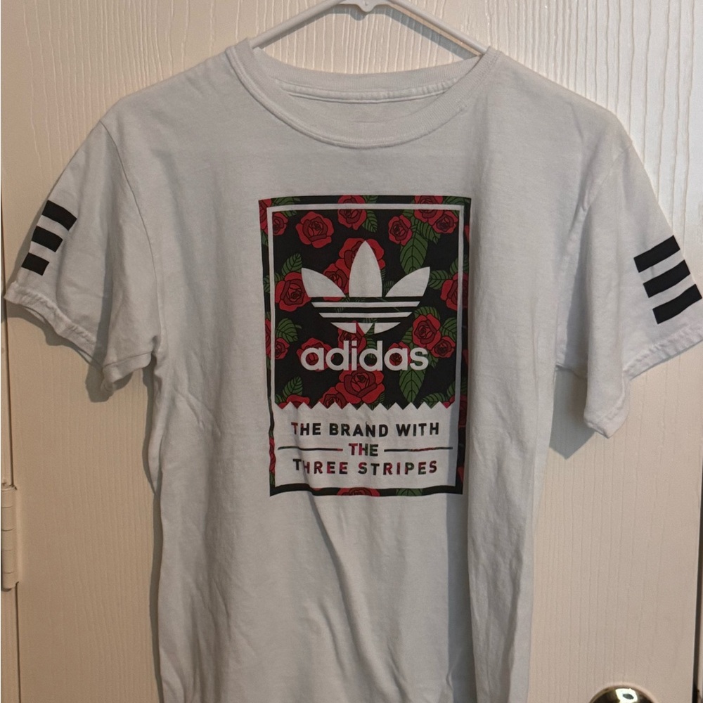 Adidas 3 stripes t-shirt